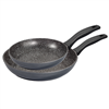 Picture of Stoneline | 10640 | Pan Set of 2 | Frying | Diameter 20/26 cm | Suitable for induction hob | Fixed handle | Anthracite