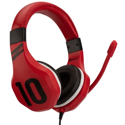 Attēls no Subsonic Gaming Headset Football Red