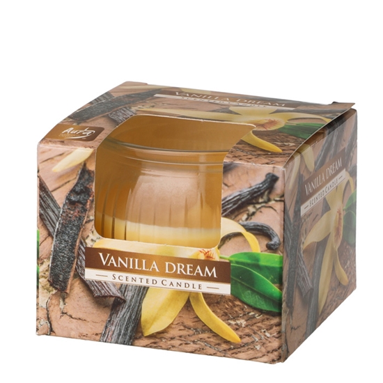 Picture of Svece arom.stikla trauc. Vanilla Dream 18h