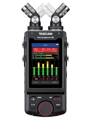 Изображение Tascam Portacapture X8 - portable, high resolution multi-track recorder