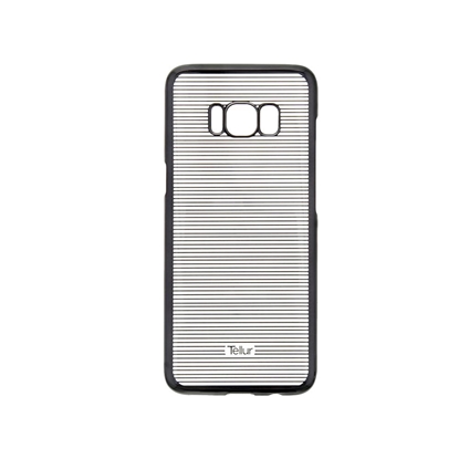 Изображение Tellur Cover Hard Case for Samsung Galaxy S8, Horizontal Stripes black