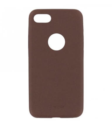 Изображение Tellur Cover Slim Synthetic Leather for iPhone 8 brown