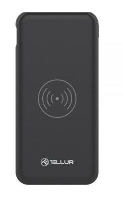 Изображение Tellur PBW102 Power Bank 10000mAh Qi wireless 18W black