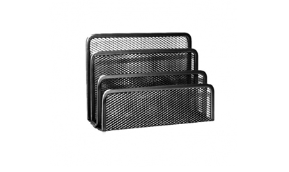 Picture of The stand for mail Forpus, black, section 3, perforated metal 1006-105