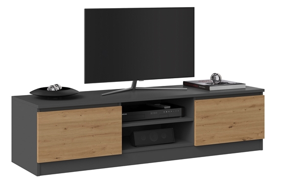 Picture of Topeshop RTV 140 ANTR/ARTIS TV stand/entertainment centre 2 shelves