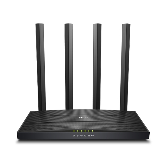 Picture of TP-Link Archer C6U wireless router Gigabit Ethernet Dual-band (2.4 GHz / 5 GHz) Black