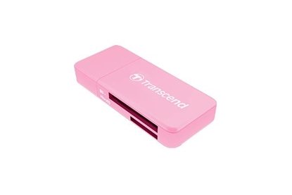 Picture of Transcend Card Reader RDF5 Pink USB-Typ A 3.1