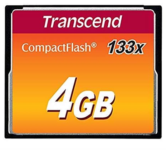 Picture of Transcend Compact Flash      4GB 133x