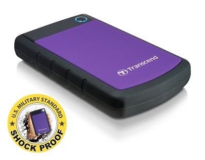 Picture of External HDD|TRANSCEND|StoreJet|1TB|USB 3.0|Colour Purple|TS1TSJ25H3P