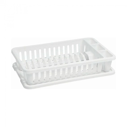 Attēls no Trauku žāvētājs 26.5x42x8.8cm balts