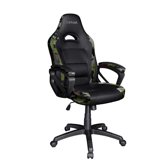 Picture of Trust GXT 701C RYON Universal gaming chair Padded seat Black, Camouflage
