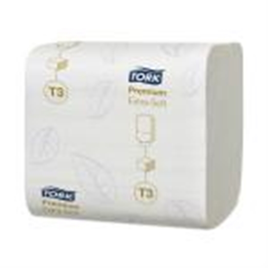 Изображение Tualetes papīrs salvetēs TORK Premium Extra Soft T3,  2 slāņi