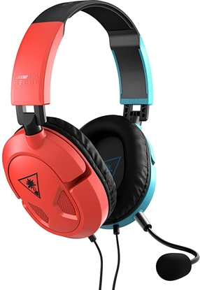 Picture of Turtle Beach Recon 50N Rot/Blau Over-Ear Stereo Gaming Headset