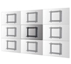 Picture of TV SET ACC WALL MOUNT/WL95-800BL1 NEOMOUNTS