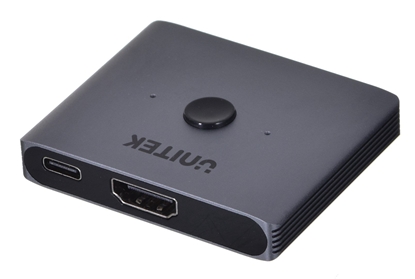 Attēls no Unitek Dwukierunkowy przecznik HDMI 2.1 8K 2na1