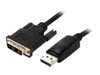 Изображение Kabel DisplayPort to DVI 1,8m; Y-5118BA 