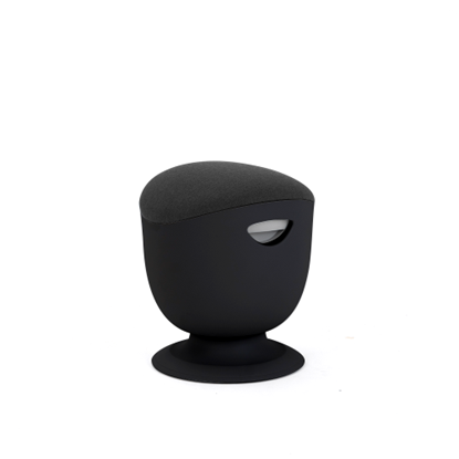 Изображение Up Up Seul ergonomic balance stool Black, D48 Black (Dark Grey) fabric
