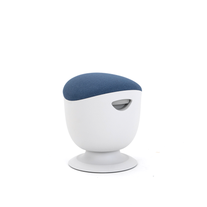 Attēls no Up Up Seul ergonomic balance stool White, D47 Blue fabric