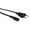 Picture of VALUE Euro Power Cable, 2-pin, black 1.8 m