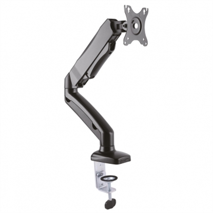 Attēls no VALUE LCD Monitor Stand Pneumatic, Desk Clamp, Pivot, black, 2 Joints