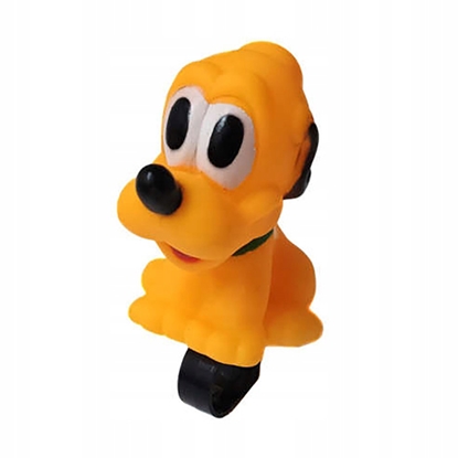 Picture of Velo zvans pīkstošs suns, dzeltens