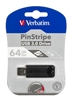 Изображение Verbatim Store n Go         64GB Pinstripe USB 3.0 black    49318