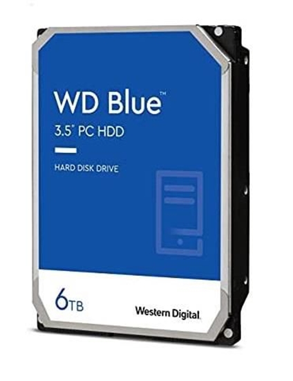 Picture of Dysk WD Blue 6TB 3.5" SATA III (WD60EZAX)
