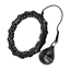 Attēls no Vingrošanas aplis ar atsvaru HHW02 HULA HOP BLACK WITH WEIGHT HMS