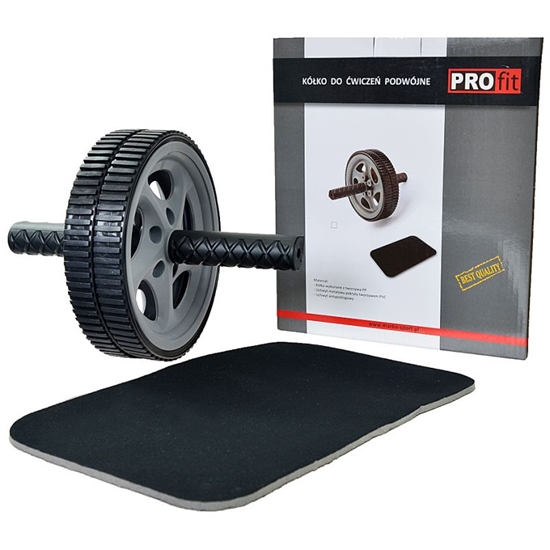 Picture of Vingrošanas ritenis ar paklāju DK 3218N