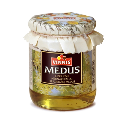 Изображение VINNIS Liepu ziedu medus  , 0.3 kg
