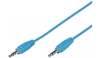 Изображение Vivanco cable 3.5mm - 3.5mm 1m, blue (35812)