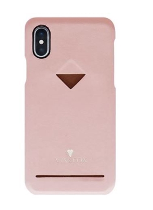 Изображение VixFox Card Slot Back Shell for Iphone X/XS pink