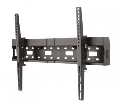 Picture of NEWSTAR FLAT SCREEN WALL MOUNT (TILTABLE) INCL. STORAGE FOR MEDIAPLAYER/MINI PC 37-75 BLACK