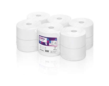 Изображение Wepa Toilet paper roll TPCB2120, 120m 480 sheets, 9.2 x 25, cellulose (12pcs)