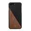 Picture of Woodcessories EcoSplit Wooden+Leather iPhone 7+ / 8+  Walnut/black eco249
