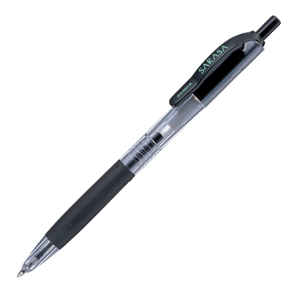 Attēls no ZEBRA Gela pildspalva   SARASA 0.7mm melna (JJB3-BK)