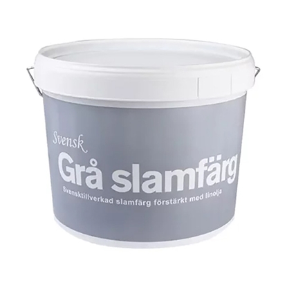 Изображение Zviedru krāsa Svensk Lamfarg 10l, pelēka