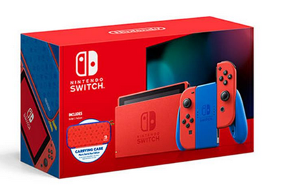 Изображение Žaidimų konsolė NINTENDO Switch Mario Edition Red/Blue