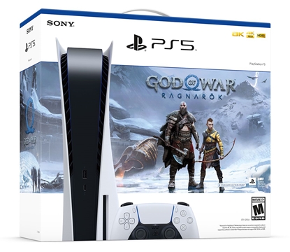 Attēls no Žaidimų kompiuteris SONY Playstation 5 (PS5) + God of War Ragnarök