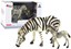 Attēls no 2 figūrėlių rinkinys - Zebras su jaunikliu