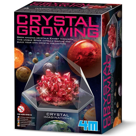 Изображение 4M Kristalų auginimas Raudoni kristalai 00-03929