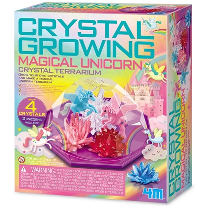 Attēls no 4M 4M Magical Unicorn Crystal Terrarium