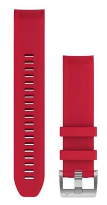 Picture of Acc, MARQ, QuickFit 22m, Plasma Red, Silicone Strap