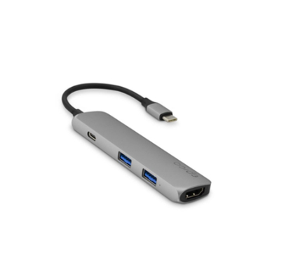 Picture of Adapteris Epico TYPE-C HUB 4K HDMI, HDMI/2 x USB 3.0/USB-C