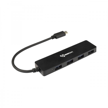 Picture of Adapteris Sbox H-404C TYPE-C USB-3.0 4