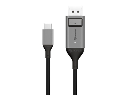 Attēls no ALOGIC 1m Ultra USB-C (Male) to DP (Male) Cable - 4K @60Hz with LED (White)