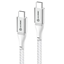 Picture of ALOGIC Super Ultra USB 2.0 USB-C to USB-C Cable - 5A/480Mbps - Silver - 30cm