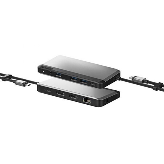 Picture of ALOGIC U1CAD-SGR laptop dock/port replicator Wired USB 3.2 Gen 1 (3.1 Gen 1) Type-C Grey