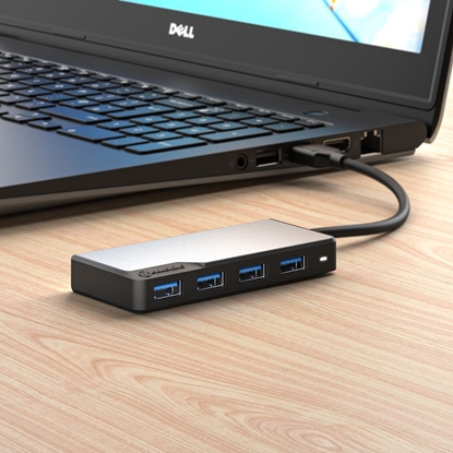 Attēls no ALOGIC USB-A Fusion SWIFT 4-in-1 USB 3.2 Gen 1 (3.1 Gen 1) Type-A 5000 Mbit/s Grey
