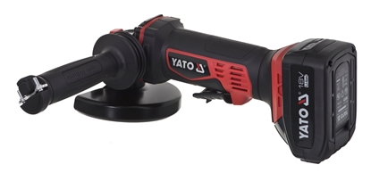 Изображение Angle grinder 18V 2x Rechargeable batteries YATO YT-82828